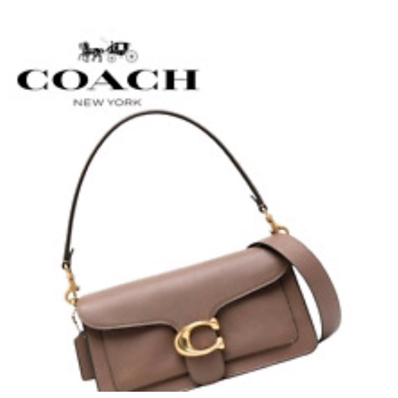 Coach Tan Leather Tabby Shoulder Bag NWT   PEBBLE LEATHER - Picture 5 of 5